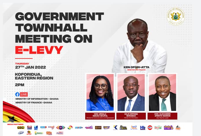 Ghana Gov’t To Hold Major Town Hall Meeting On E-Levy