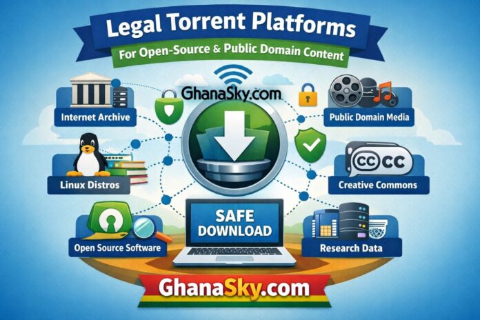 Legal Torrent Platforms for Open-Source & Public Domain Content (Safe Guide) Legal Torrent Platforms, Public Domain Content