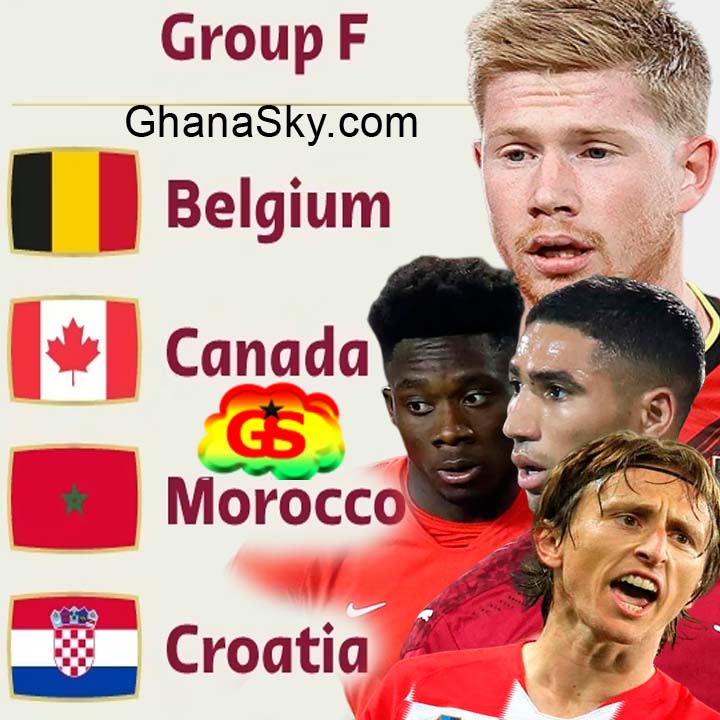 Qatar 2022 FIFA World Cup Group F: Teams, Matches, Schedule, Stadium, Venues, Standings, Time Table, Scores, Fixtures, Kick-off Times And Group F Results.