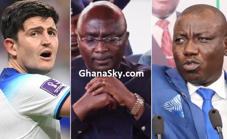 England defender Harry Maguire gets roasted in Ghanaian parliament (Video)