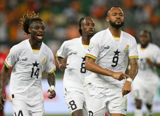 Jordan Ayew hattrick seal major win for Ghana against CAR