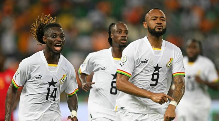 Jordan Ayew hattrick seal major win for Ghana against CAR