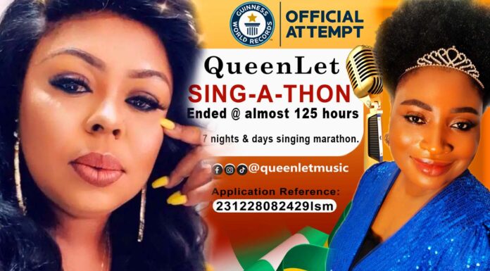 Call from Afia Schwarzenegger to QueenLet