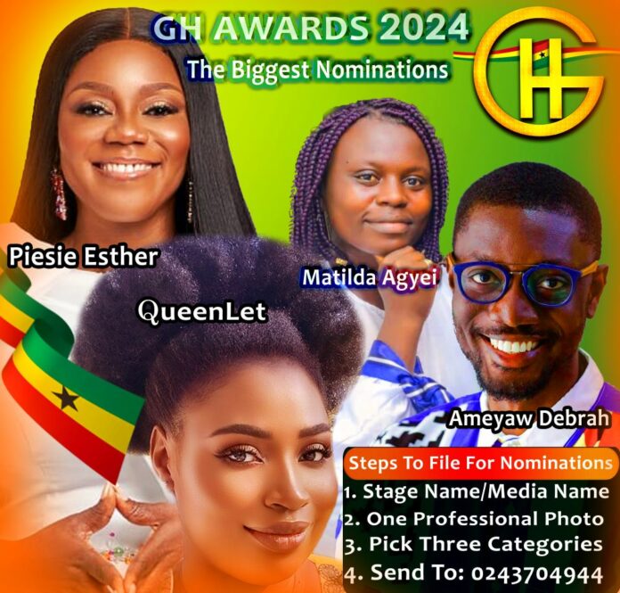 Piesie Esther, QueenLet, Ameyaw Debrah & Matilda Agyei Are Nominated At GH Awards 2024 Piesie Esther, QueenLet, Matilda Agyei, And Ameyaw Debrah