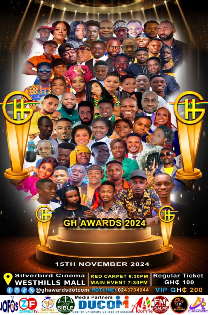 GH Awards 2024 Nominees And Their Voting Codes: Celebrating the Brightest Stars in Ghanaian GH Awards 2024 Nominees