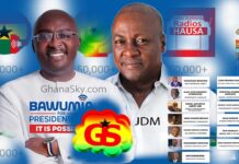 Ghana Elections Update, Mahamudu Bawumia, John Dramani Mahama