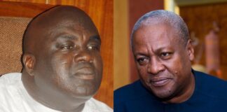 Chief of Staff Julius Debrah, President John Mahama