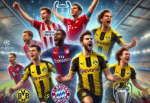 DebrichGroup.com | PSV Eindhoven, Bayern Munich, Borussia Dortmund, Bayer Leverkusen, and Arsenal — celebrating their victories