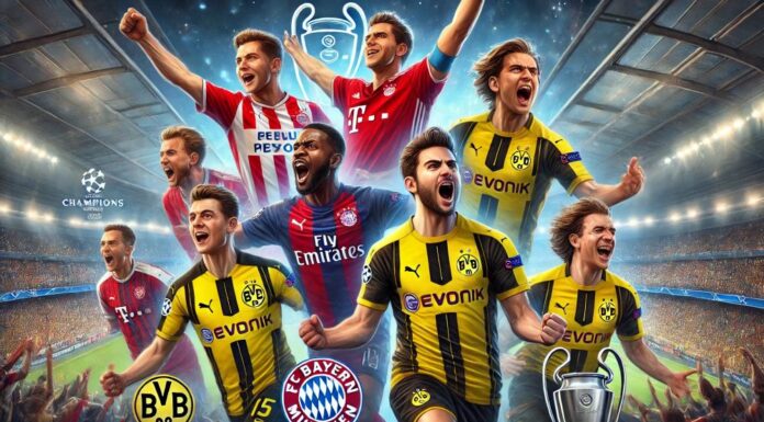 DebrichGroup.com | PSV Eindhoven, Bayern Munich, Borussia Dortmund, Bayer Leverkusen, and Arsenal — celebrating their victories