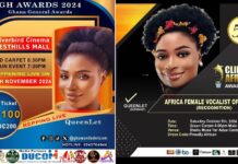 QueenLet honoured with Africa Female Vocalist of the Year and Sing-A-Thon Artist of the Year