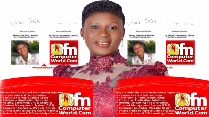 Asemoo! OFM COMPUTER WORLD to reclaim ESTHER SMITH YouTube Channel OFM COMPUTER WORLD to reclaim ESTHER SMITH YouTube Channel