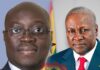 Finance Minister Dr Ato Forson, President John Mahama