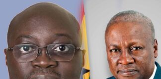 Finance Minister Dr Ato Forson, President John Mahama