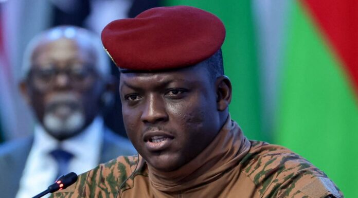 Burkina Faso President, Captain Ibrahim Traore