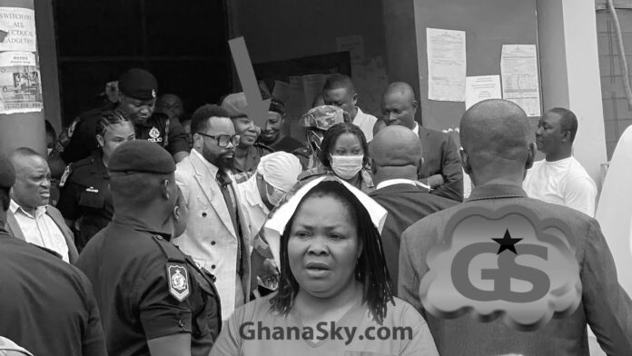 The Amasaman High Court has dismissed Nana Agradaa’s bail and her appeal against her 15-year jail sentence Nana Agradaa Photo At Amasaman High Court