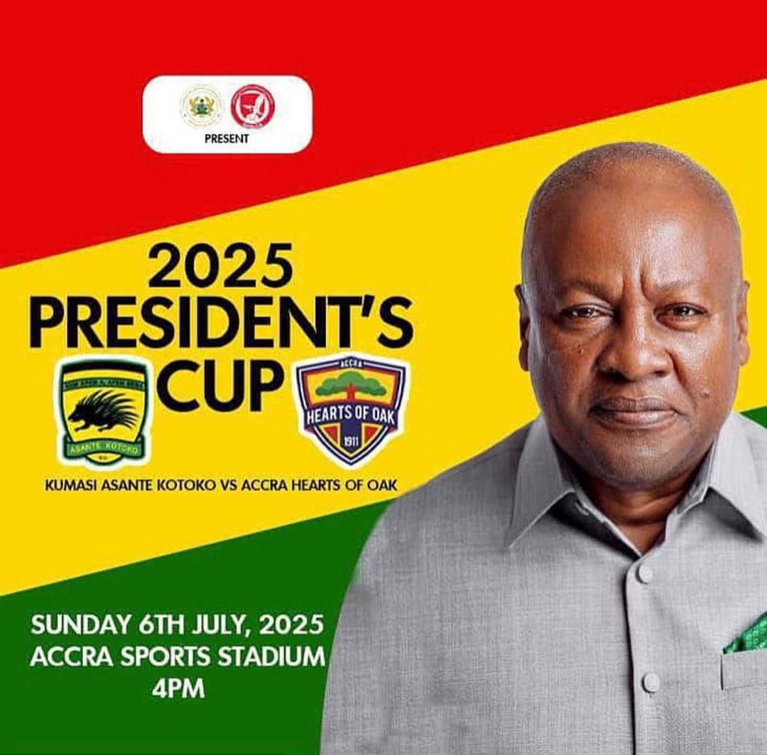 Ghana President’s Cup, Asante Kotoko vs Accra Hearts of Oak