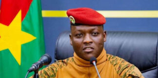 Ibrahim Traoré, President of Burkina Faso