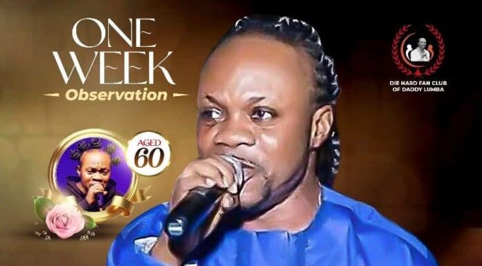 Daddy Lumba One Week Celebration, Daddy Lumba Funeral