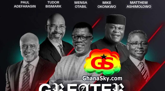 Greater Works 2025, Paul Adefarasin, Tudor Bismark, Mensa Otabil, Mike Okonkwo, Matthew Ashimolowo, Edwin Dadson, Dunsin Oyekan, Nathaniel Bassey, Joe Mettle