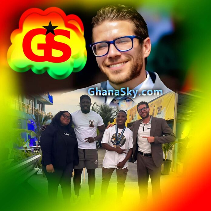 Marie Korkor Agbah-Hughes, Gabriel Owusu, Emmanuel Alottey, Manager Kevin Frey