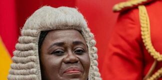 Chief Justice Gertrude Araba Esaaba Sackey Torkornoo