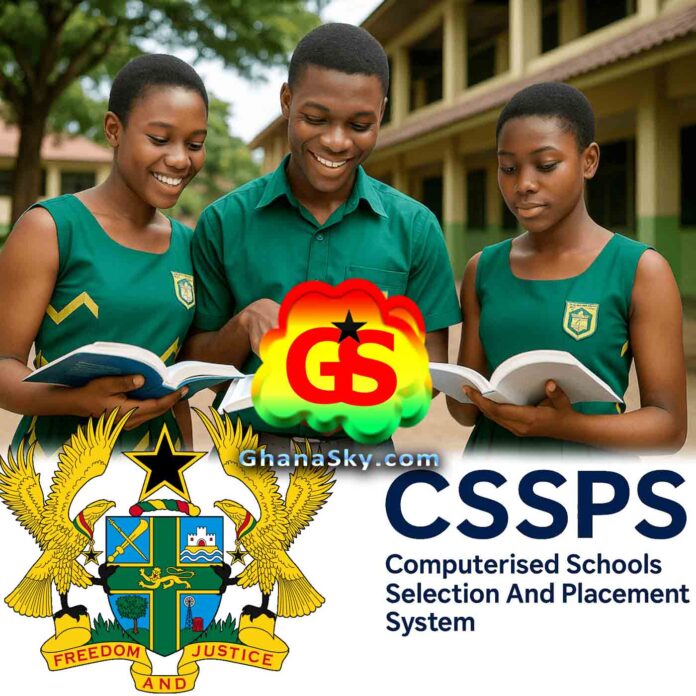 Ghana Schools Placement, Self Placement System, Check Placement, CSSPS Website