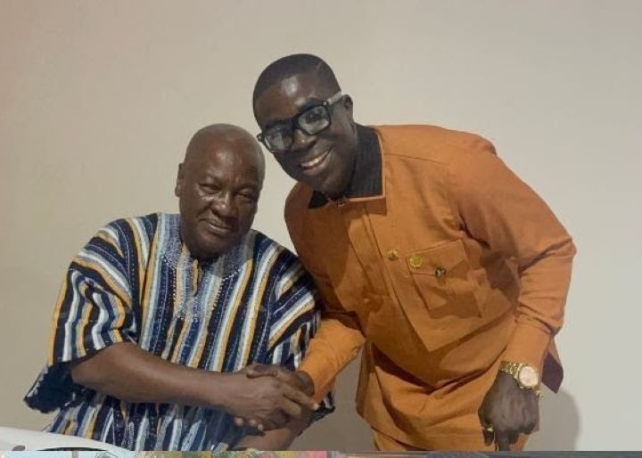 President Mahama, Jack Alolome