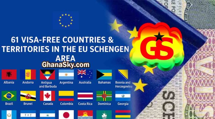EU Schengen visa reform, 61 visa-free countries, EU Schengen countries