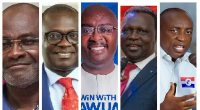 Kennedy Agyapong, Bryan Acheampong, Mahamudu Bawumia, Yaw Osei Adutwum, Kwabena Agyei Agyepong