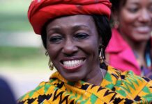 Former First Lady of Ghana, Nana Konadu Agyeman-Rawlings