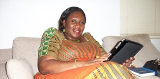 CEO of MASLOC, Sedina Tamakloe Attionu