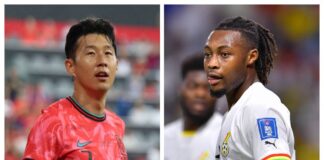 South Korea vs Ghana Live