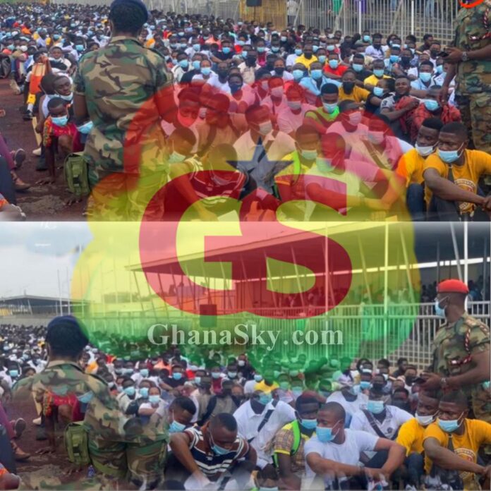 Ghana military recruitment stampede, Accra El-Wak Stadium Stampede