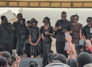 “You remain close to us” – Daddy Lumba’s children honour late musician at funeral Daddy Lumba children, Charles Kwadwo Fosu children