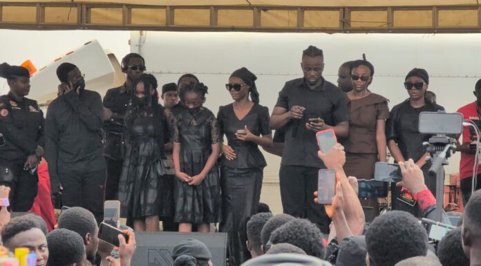 “You remain close to us” – Daddy Lumba’s children honour late musician at funeral Daddy Lumba children, Charles Kwadwo Fosu children