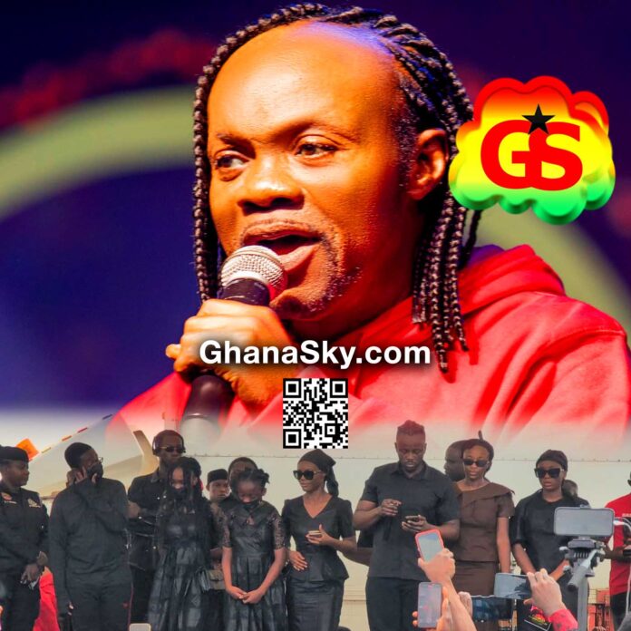 Ghana Bids Farewell to Highlife Legend Daddy Lumba at Heroes Park, Kumasi. Daddy Lumba Final Funeral Rites, Charles Kwadwo Fosu funeral