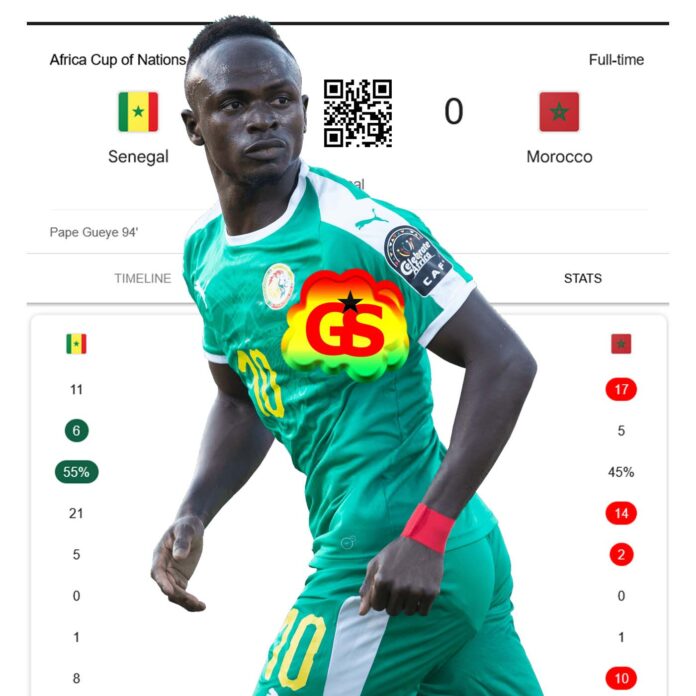 Sadio Mane, Senegal vs Morocco, AFCON Champions, AFCON
