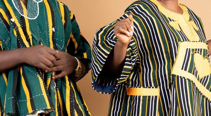 Nothern Ghana Batakari Fugu, Smock Shirts for Men women