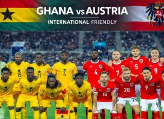 Austria Dominates Ghana Black Stars in World Cup Warm-Up: Austria vs Ghana Friendly Match (5-1) Austria Dominates Ghana Black Stars, Austria vs Ghana