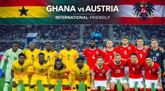 Austria Dominates Ghana Black Stars, Austria vs Ghana