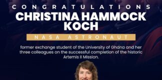 Astronauts Christina Koch