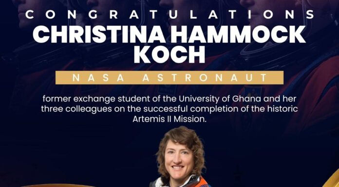 Astronauts Christina Koch
