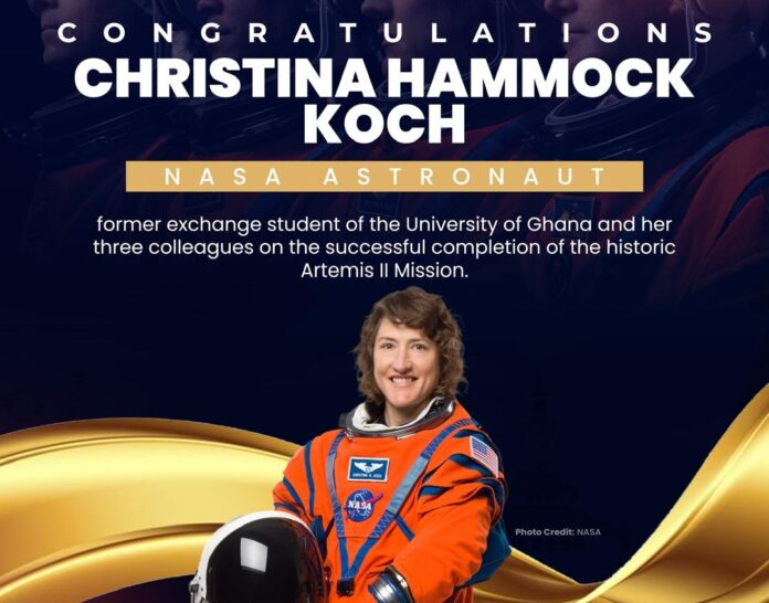 Astronauts Christina Koch