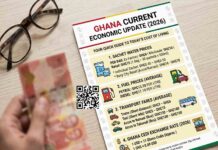 Exchange Rate, Sachet Water Price in Ghana, Ghana Fuel Prices, Transport Fares.