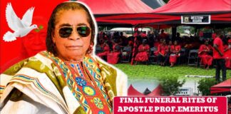 Kristo Asafo Mission, Apostle Kwadwo Safo Kantanka funeral