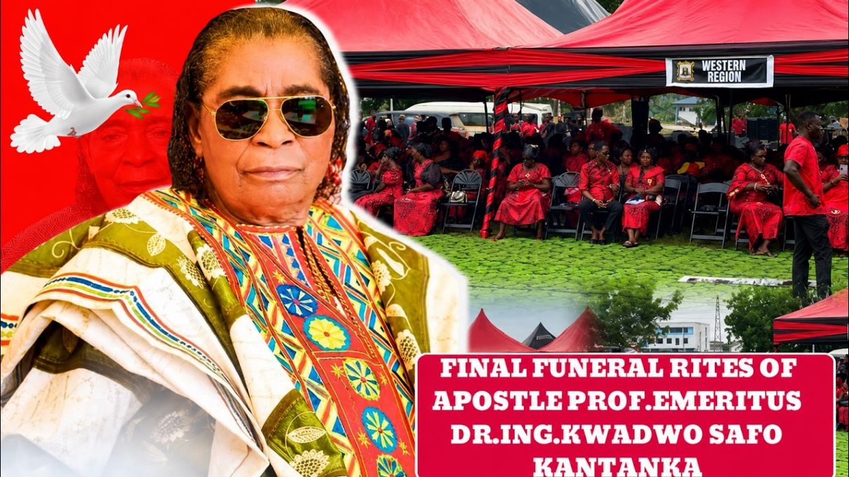 Kristo Asafo Mission, Apostle Kwadwo Safo Kantanka funeral