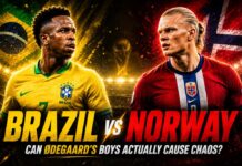 FIFA World Cup 2026 Round of 16: Brazil vs Norway 1-2, Match Highlights, Analysis & Haaland’s goals (Video) FIFA World Cup 2026 Round of 16, Brazil vs Norway 1-2