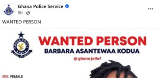 Barbara Asantewaa Kodua, Ghana Jollof, Ghana Police Service