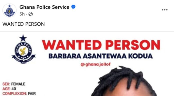 Barbara Asantewaa Kodua, Ghana Jollof, Ghana Police Service