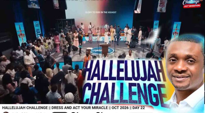 Hallelujah Challenge Day 22, Pastor Nathaniel Bassey, Dress and Act Your Miracle